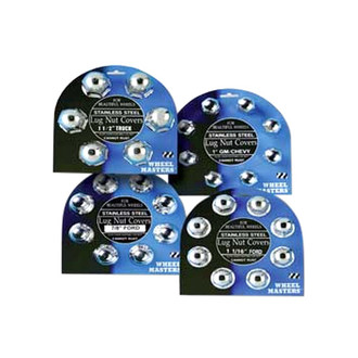 Wheel Masters® - Silver Lug Nut Covers