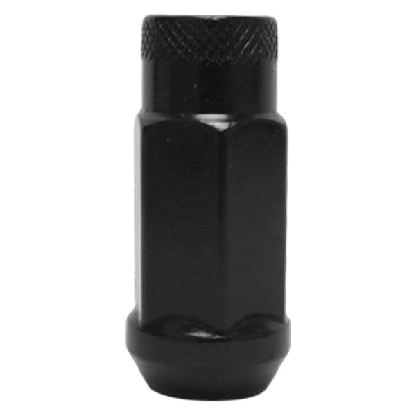 Wheel Mate® - Monster Black Cone Seat Open End Lug Nuts