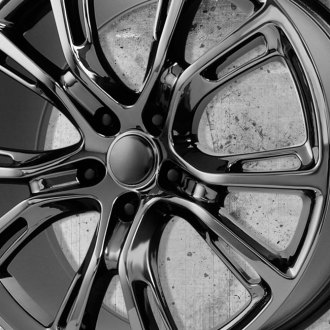 WHEEL REPLICAS® - 2012 Jeep SRT 8 DVD Dark Chrome