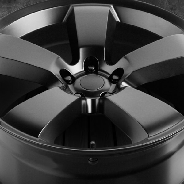 WHEEL REPLICAS® - SRT 8 Satin Black  - Angle Wiiew