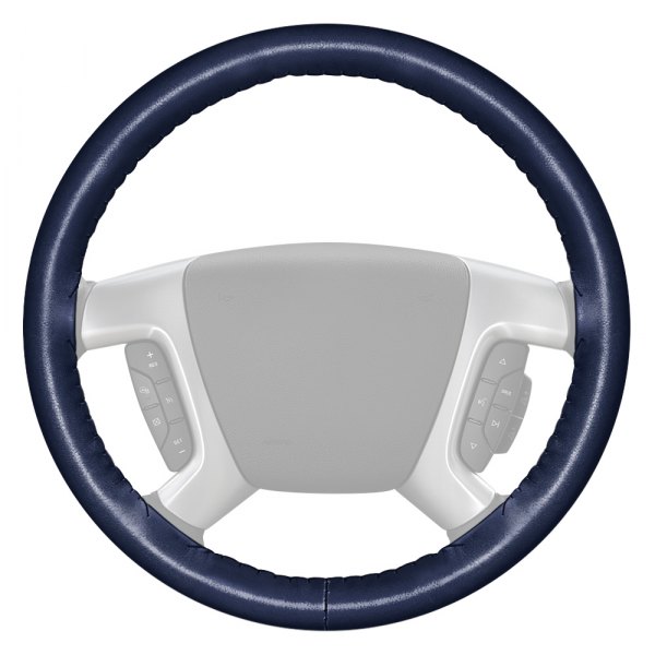 Wheelskins® - Original One-Color Blue Steering Wheel Cover