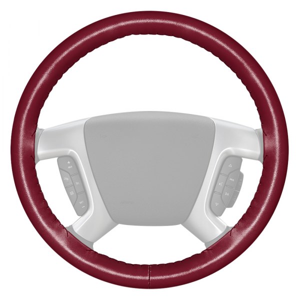 Wheelskins® - Original One-Color Burgundy Steering Wheel Cover
