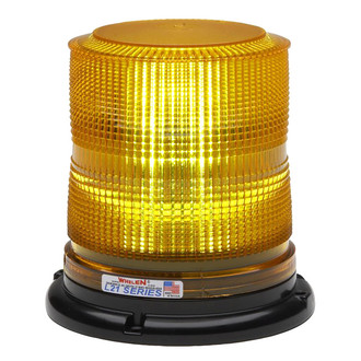 Whelen® L21HAP - L21 Series Super-LED™ Permanent Mount Encapsulated High Profile Amber LED Beacon Light