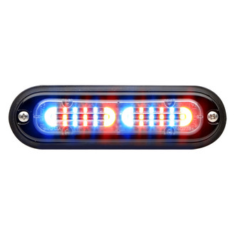Whelen® - ION™ T-Series™ Bolt-On Mount White Black LED Strobe Light
