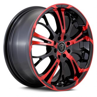 WHITE DIAMOND® - W667 Black with Red Face