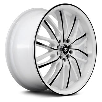 WHITE DIAMOND® - W3108 White with Black Face