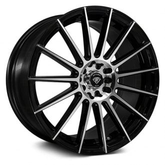 WHITE DIAMOND® - W3193 Black with Machined Face