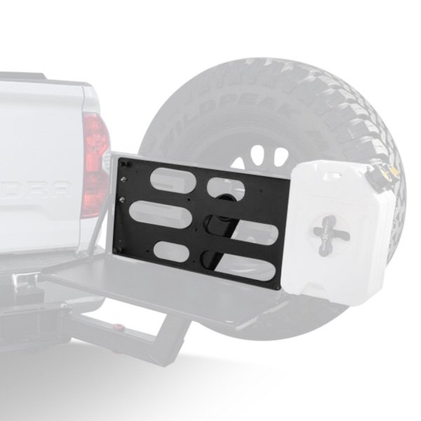 Wilco Offroad® - Hitchgate™ Black Accessory Plate