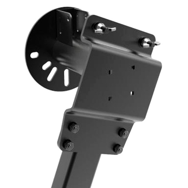 Wilco Offroad® - Hitchgate™ Solo Black Rotopax and Hi-Lift Mount