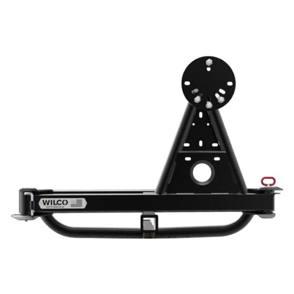 Wilco Offroad® - Hitchgate™ Offset Black Spare Tire Carrier Right (Passenger)