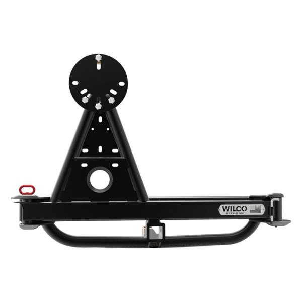 Wilco Offroad® - Hitchgate™ Offset Black Spare Tire Carrier Left (Driver)