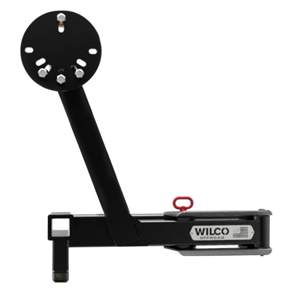 Wilco Offroad® - High-Clearance Hitchgate™ Solo Black Spare Tire Carrier