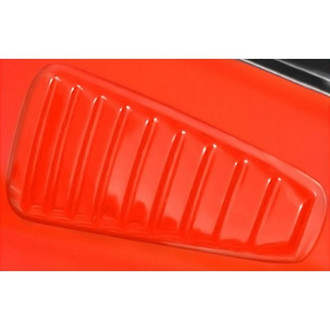 Willpak® - Smooth Surface Side Window Louvers with 10 Small Vents (Painted)