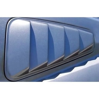 Willpak® - Smooth Surface Side Window Louvers with 5 Large Vents (Painted)