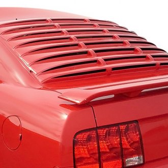 rear window louvers 2006 mustang