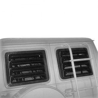 Willpak Industries 2029 ABS Van Rear Window Louver for GMC/Chevrolet 
