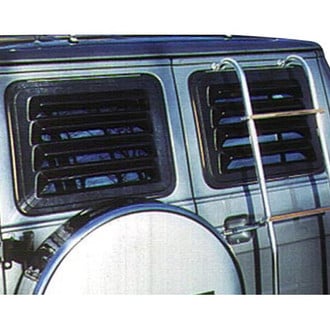 Willpak® - Textured Surface ABS Plastic Rear Window Louver