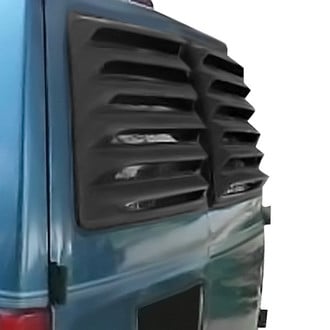 Willpak® - Textured Surface ABS Plastic Rear Window Louver