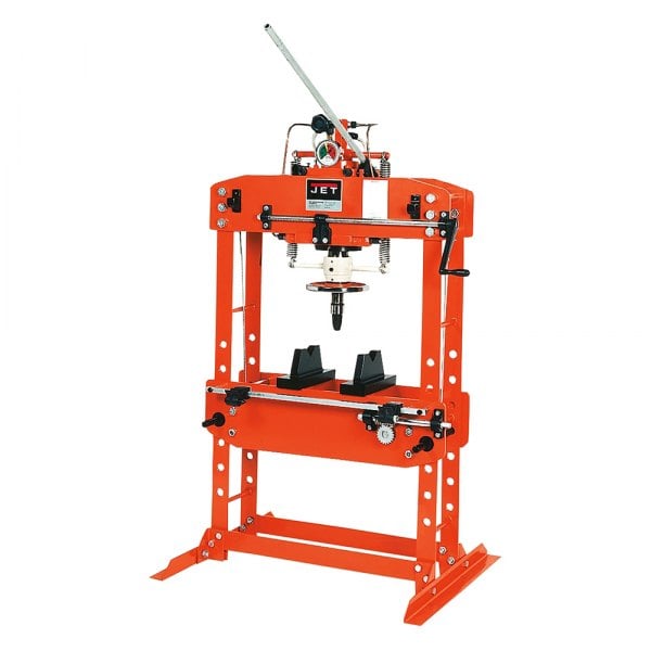 JET Tools® 331431 - 35 Ton Manual/Hydraulic Press with Hand Winch