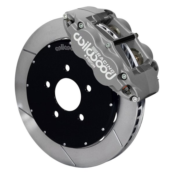Wilwood® - Road Race GT Slotted Rotor Forged Superlite Caliper Front Brake Kit