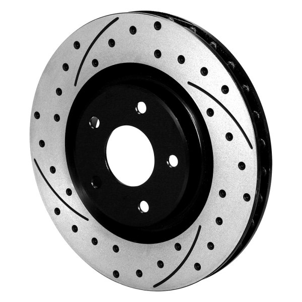  Wilwood® - Drilled and Slotted Front Rotor and Pad Kit