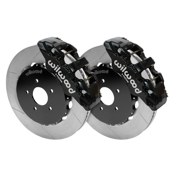 Wilwood® - Street Performance GT Slotted Rotor AERO6 Caliper Front Brake Kit