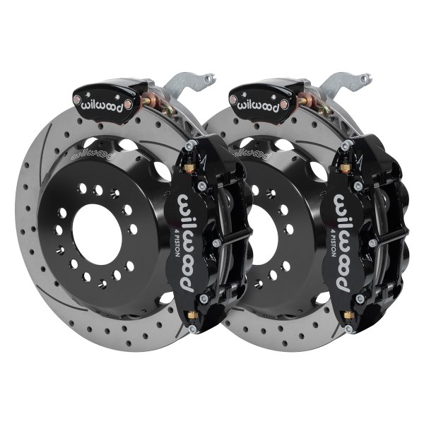 Wilwood® - Street Performance Drilled and Slotted Rotor Rear Brake Kit
