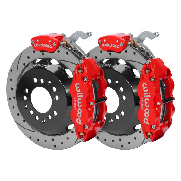 Wilwood® - Street Performance Drilled and Slotted Rotor Rear Brake Kit