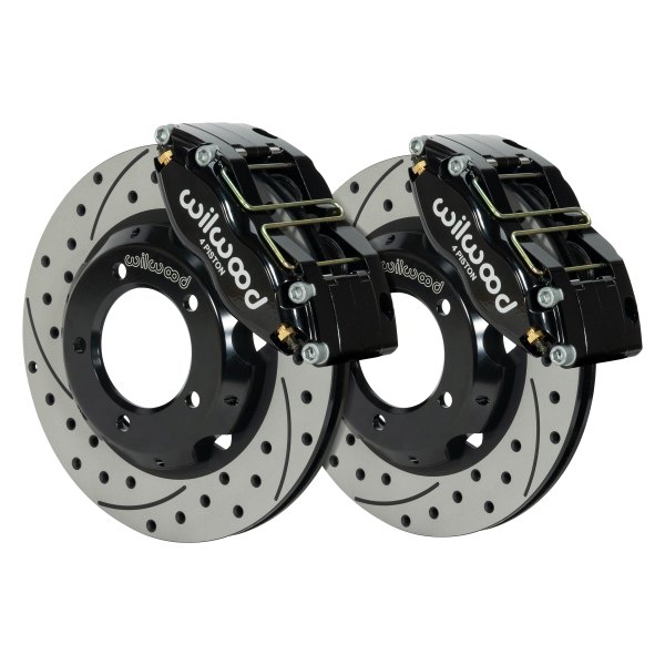 Wilwood® - Street Performance Drilled and Slotted Rotor DPR-DS Front Brake Kit