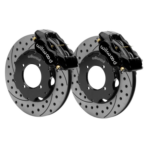 Wilwood® - Street Performance Drilled and Slotted Rotor Forged Dynalite Caliper Big Brake Kit