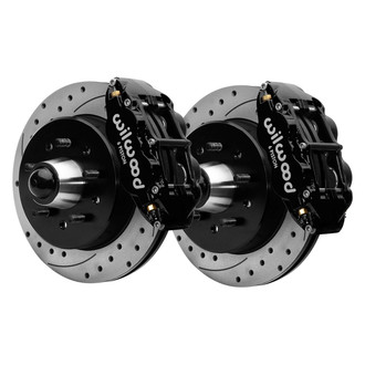 Wilwood® - Street Performance Drilled and Slotted Rotor Forged Narrow Superlite Caliper Brake Kit