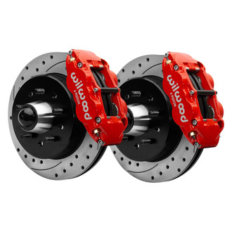 Wilwood® - Street Performance Drilled and Slotted Rotor Forged Narrow Superlite Caliper Brake Kit