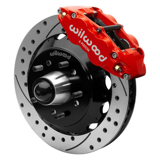 Wilwood® - Street Performance Drilled and Slotted Rotor Front Brake Kit