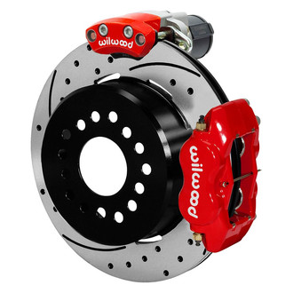 Wilwood® - Forged Dynalite Drilled and Slotted Rotor Big Brake Kit with Electronic Parking Brake Kit