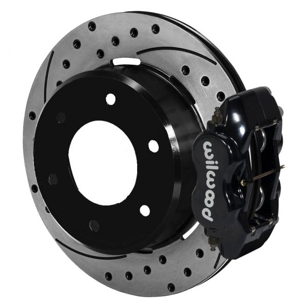 Wilwood® - Forged Dynalite Drilled & Slotted Rear Big Brake Kit