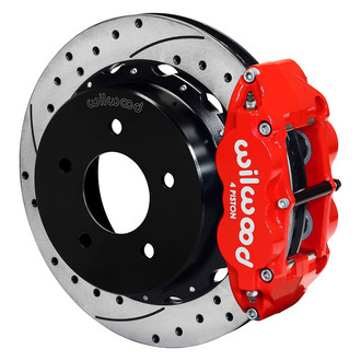 Wilwood® - Street Performance Drilled and Slotted Rotor Forged Narrow Superlite Caliper Brake Kit