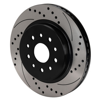 Wilwood® - SRP Drilled and Slotted 1-Piece Passenger Side Brake Rotor