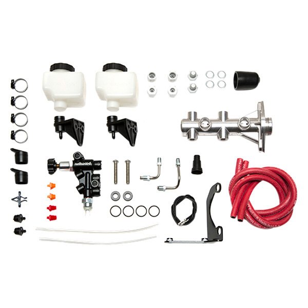 Wilwood® 26114251P Remote Tandem Master Cylinder Kit