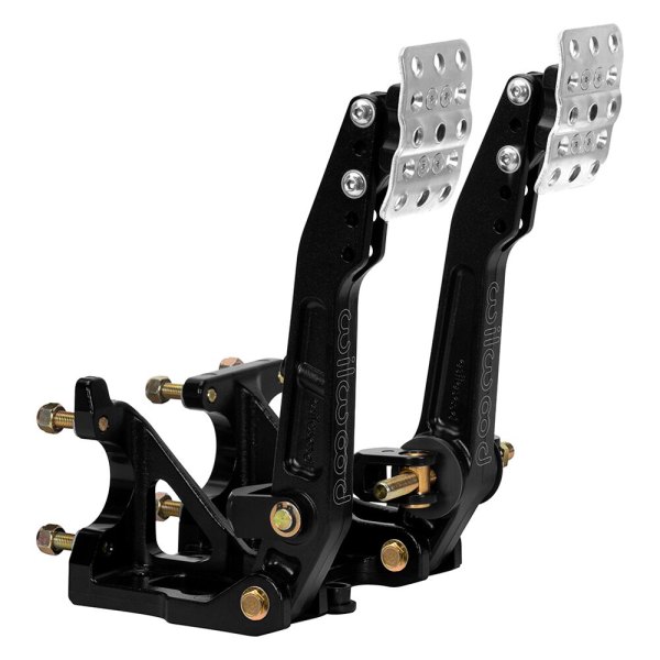Wilwood® - Adjustable Ratio Floor Mount Clutch/Brake Pedals
