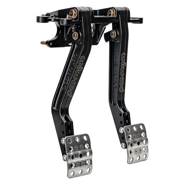 Wilwood® - Adjustable Ratio Forward Swing Mount Brake and 2" Offset Clutch Pedals