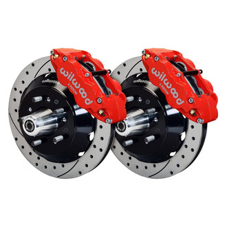 Wilwood® - Street Performance Drilled and Slotted Rotor Front Brake Kit
