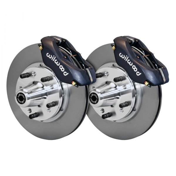 Wilwood® - Street Performance Plain Rotor Forged Dynalite Caliper Front Brake Kit