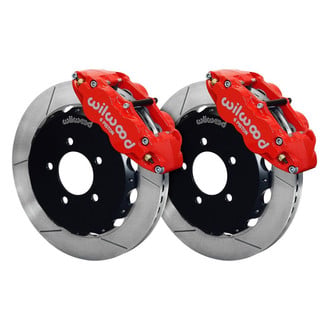 Wilwood® - Street Performance GT Slotted Rotor Forged Narrow Superlite Caliper Front Brake Kit