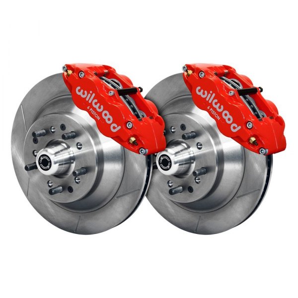 Wilwood® - Street Performance GT Slotted Rotor Forged Narrow Superlite Caliper Front Brake Kit