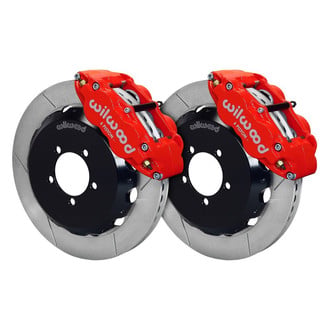 Wilwood® - Street Performance GT Slotted Rotor Forged Narrow Superlite Caliper Front Brake Kit