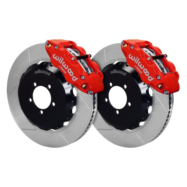 Wilwood® - Street Performance GT Slotted Rotor Forged Narrow Superlite Caliper Front Brake Kit