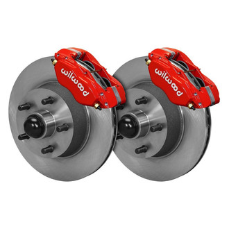 Wilwood® - Street Performance Plain Rotor Forged Dynalite-M Caliper Front Brake Kit