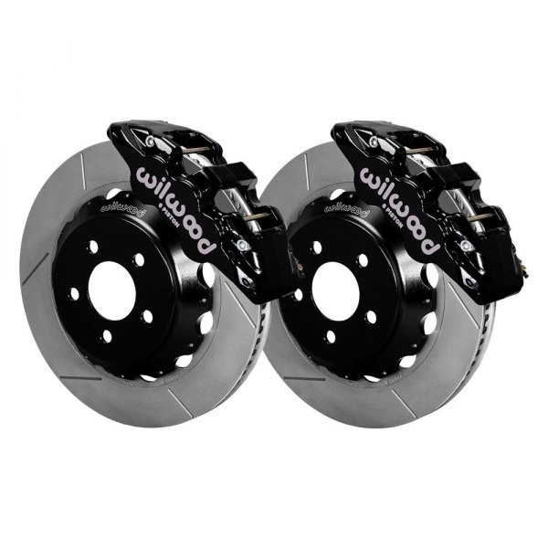 Wilwood® - Street Performance GT Slotted Rotor AERO6 Caliper Front Brake Kit