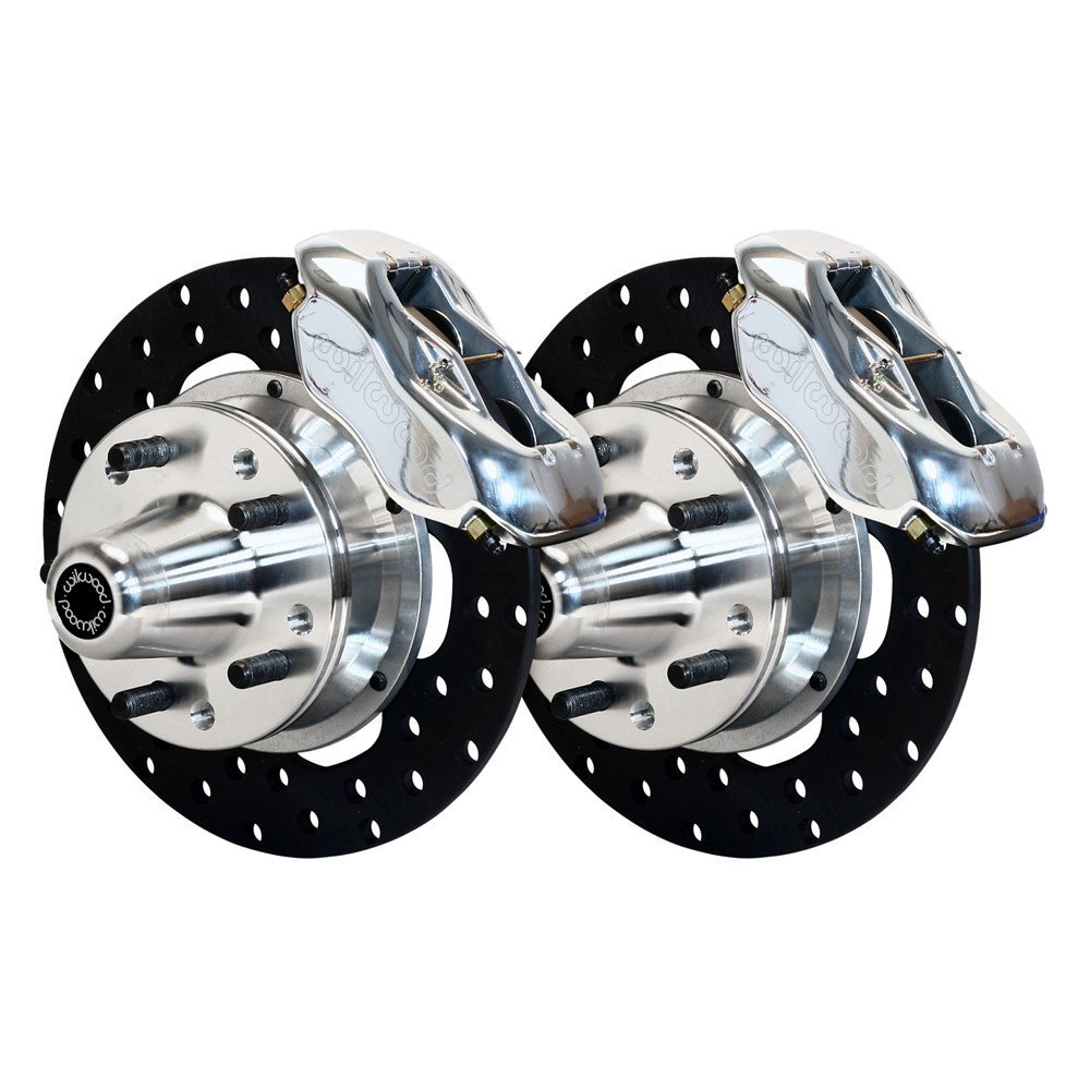 Wilwood® Drag Race Drilled DrumtoDisc Conversion Brake Kit