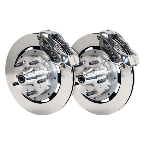 Wilwood® - Street Performance Plain Rotor Forged Dynalite Caliper Front Brake Kit